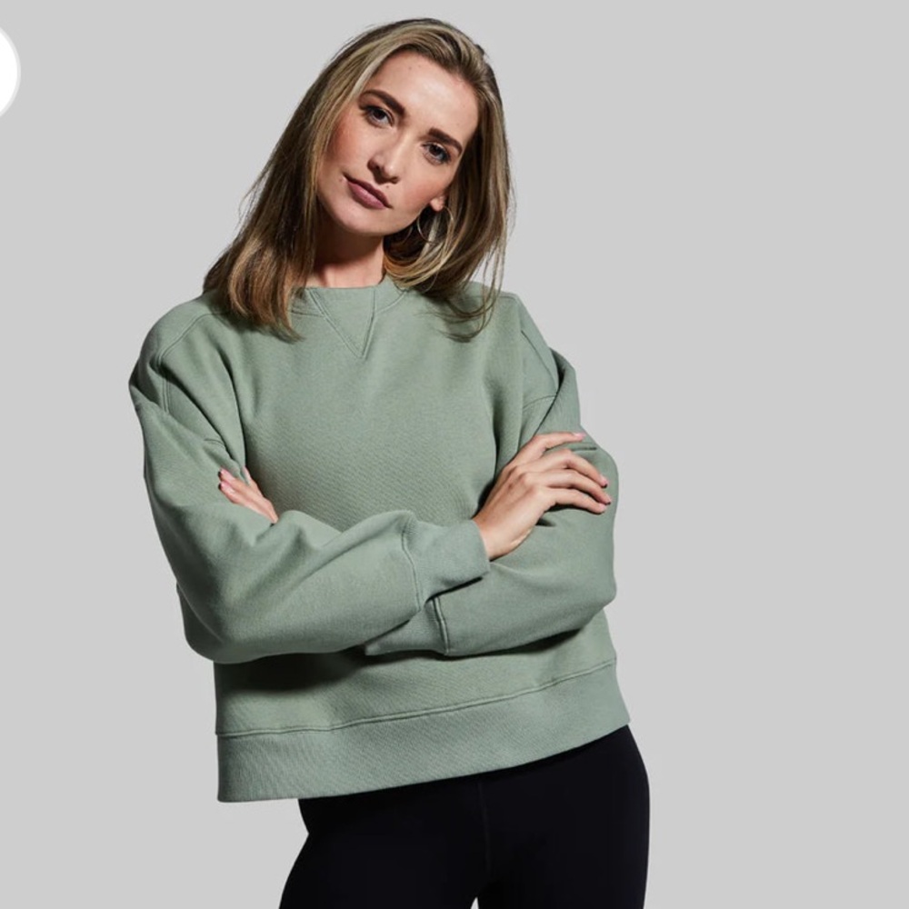 Born Primitive Pump Sweatshirt Aspen Green Women’s Sz M